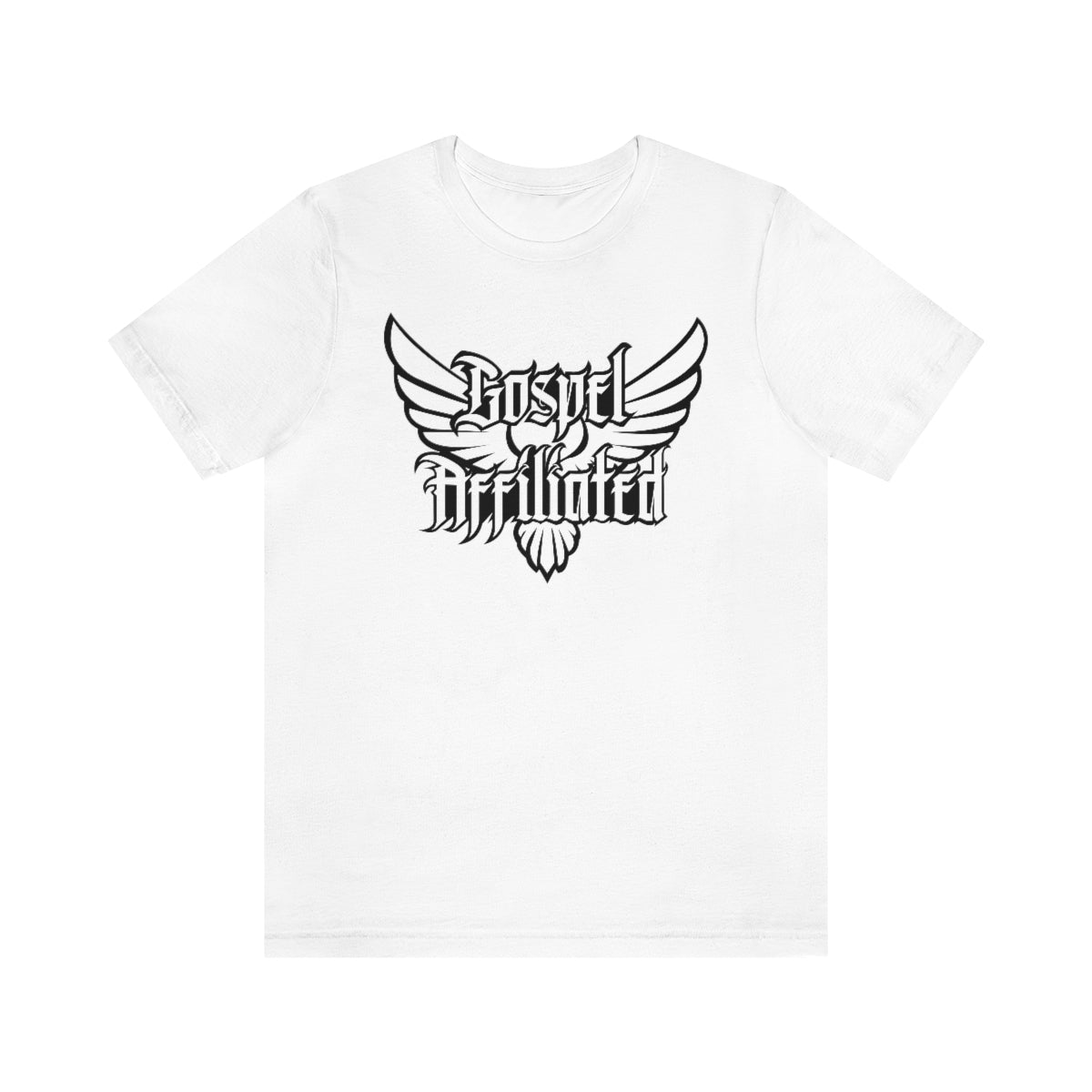 Gospel Affiliated GA Wings Unisex Jersey Short Sleeve Tee