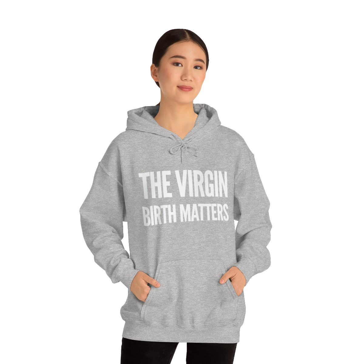 Gospel Affiliated The Virgin Birth Matters Unisex Heavy Blend™ Hooded Sweatshirt