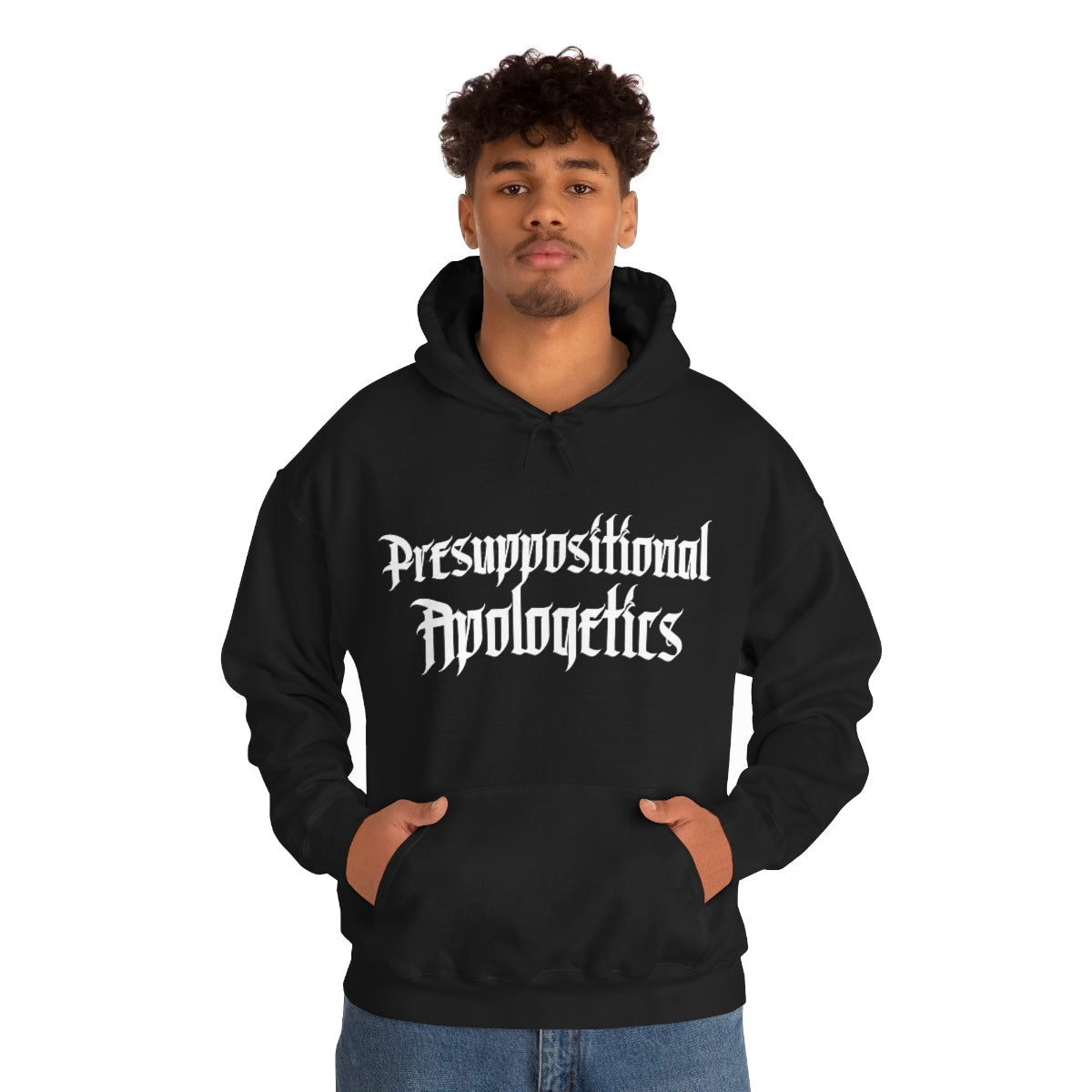 Gospel Affiliated Presuppositional Apologetics Unisex Heavy Blend™ Hooded Sweatshirt