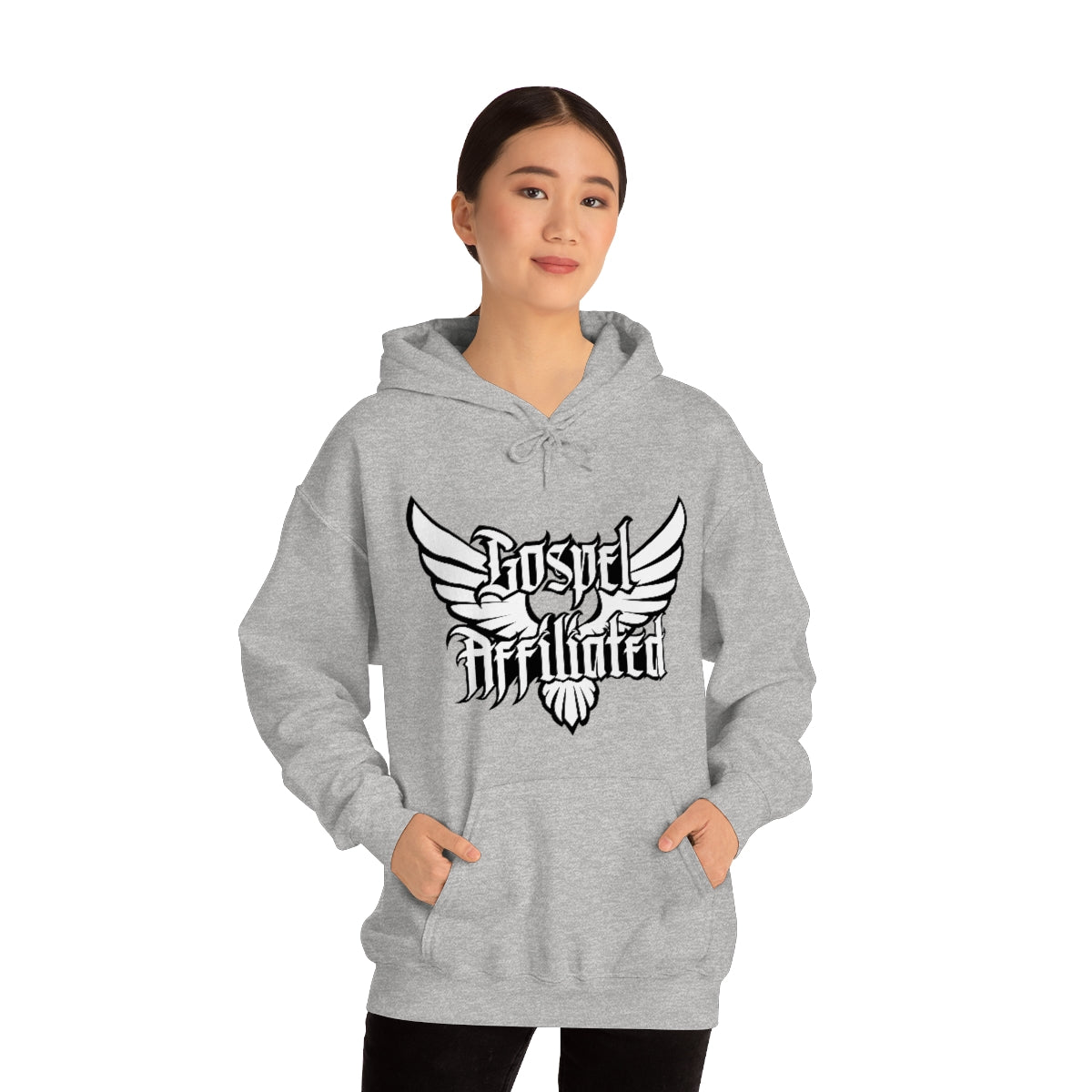 Gospel Affiliated GA Wings Unisex Heavy Blend™ Hooded Sweatshirt