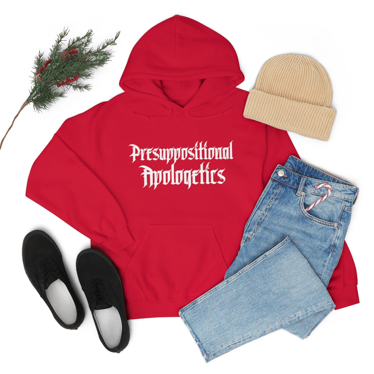 Gospel Affiliated Presuppositional Apologetics Unisex Heavy Blend™ Hooded Sweatshirt