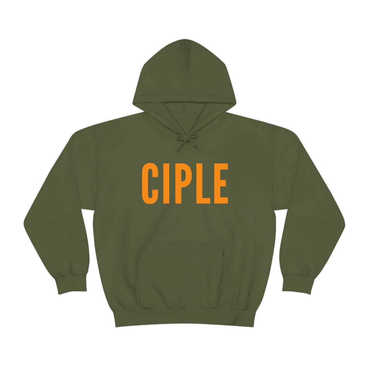 Gospel Affiliated Ciple Orange Print Unisex Heavy Blend™ Hooded Sweatshirt