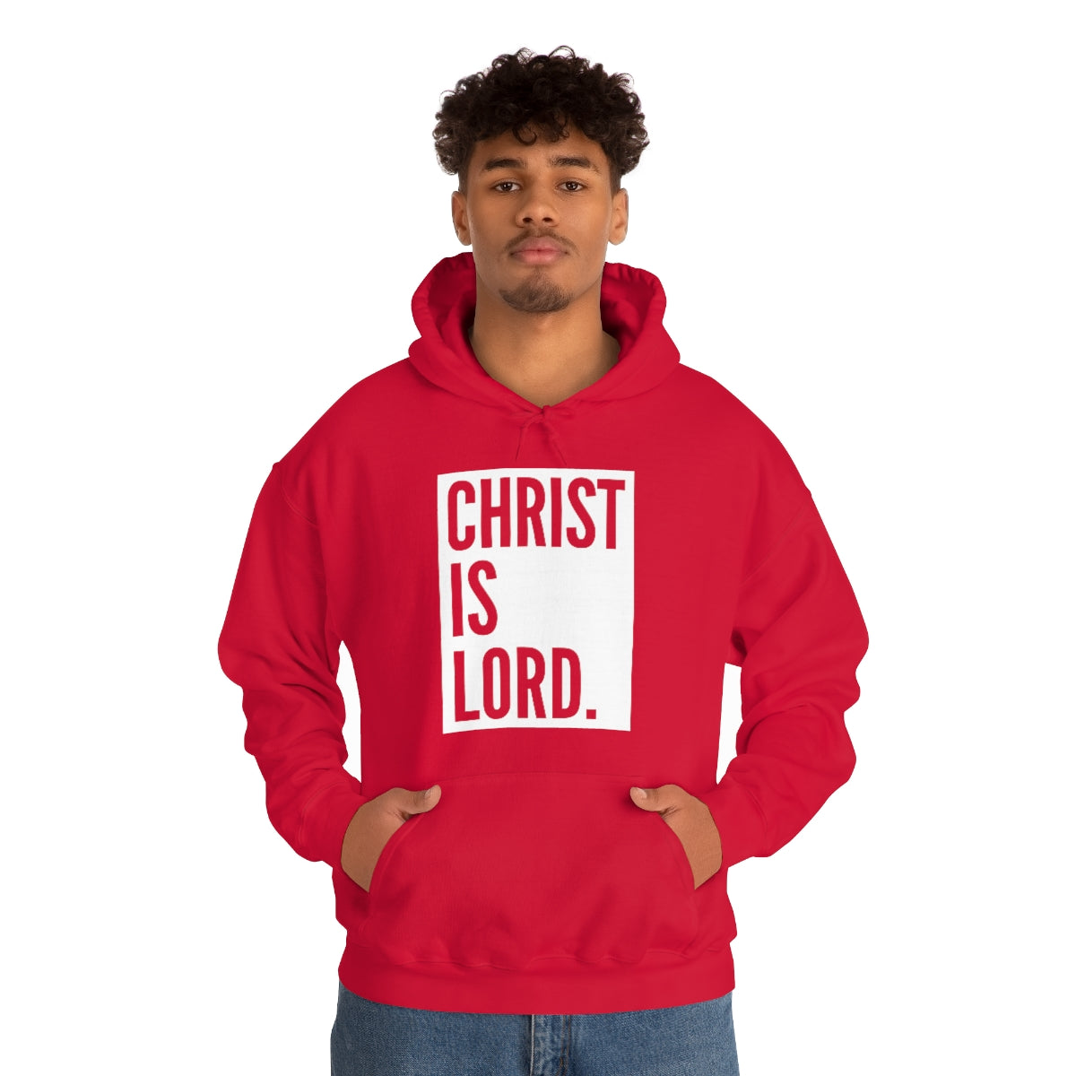 Gospel Affiliated Christ is Lord Unisex Heavy Blend™ Hooded Sweatshirt