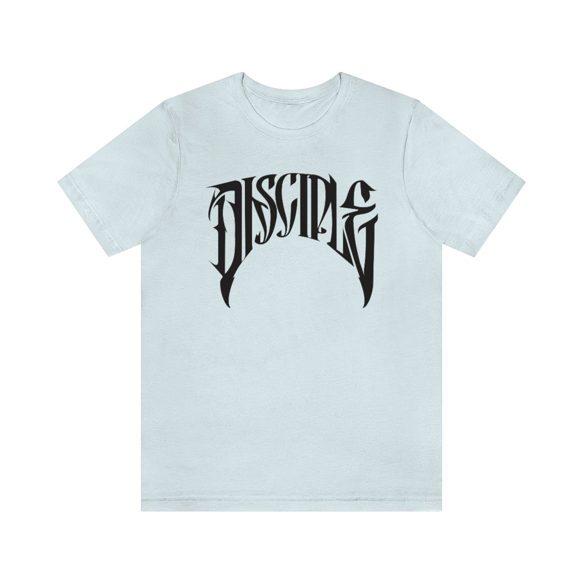 Gospel Affiliated Disciple Front Black Print Unisex Jersey Short Sleeve Tee