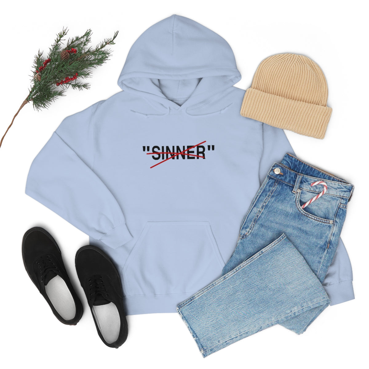 Gospel Affiliated Sinner Unisex Heavy Blend™ Hooded Sweatshirt