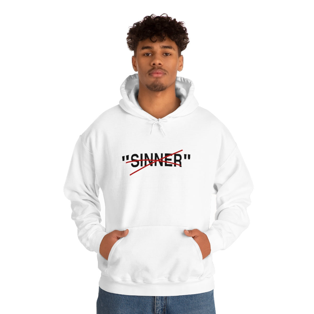 Gospel Affiliated Sinner Unisex Heavy Blend™ Hooded Sweatshirt