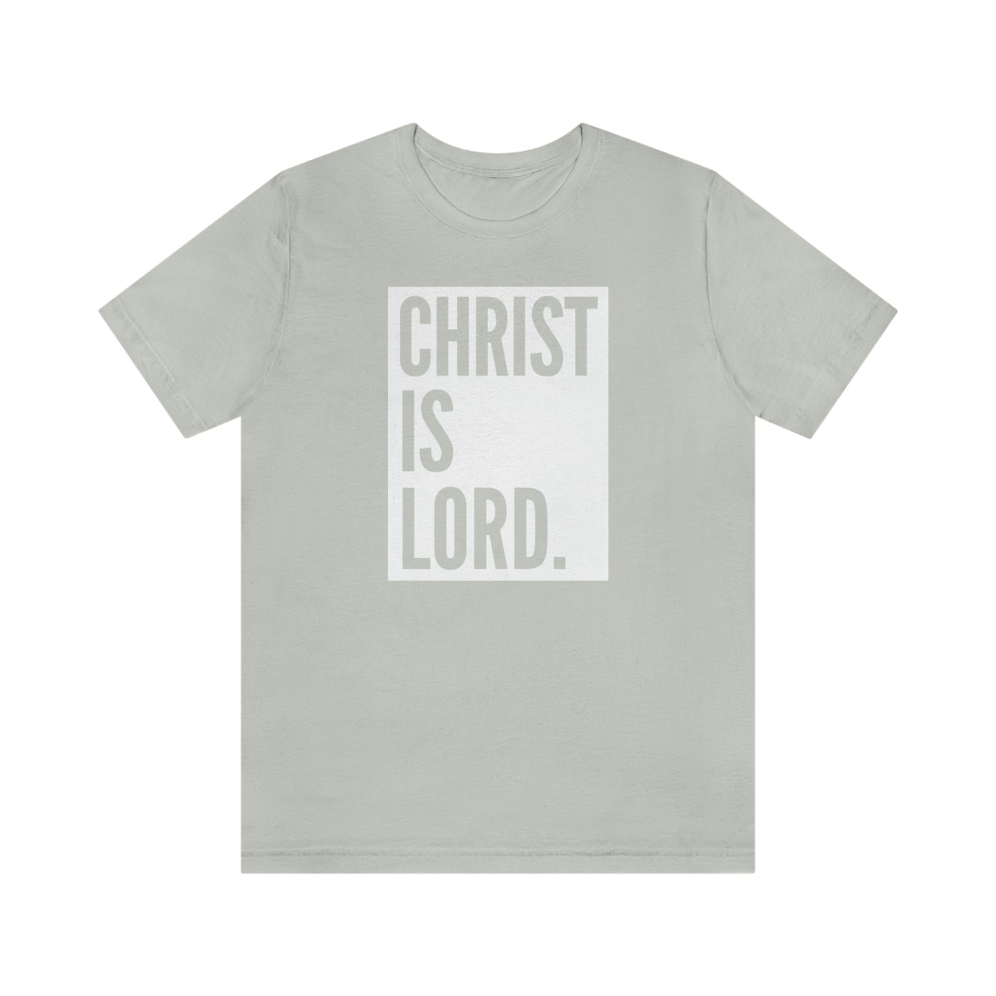 Gospel Affiliated Christ Is Lord Unisex Jersey Short Sleeve Tee