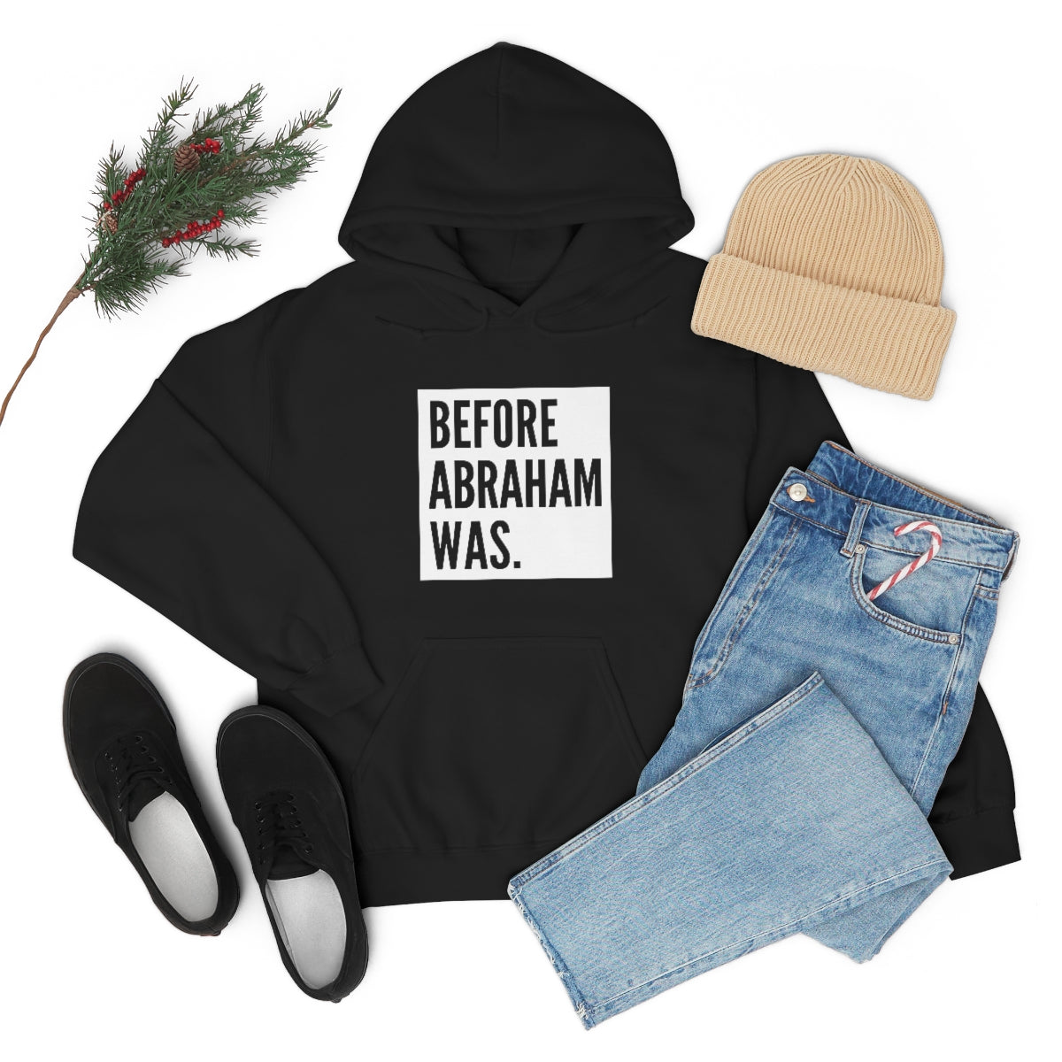 Gospel Affiliated Before Abraham Was Unisex Heavy Blend™ Hooded Sweatshirt