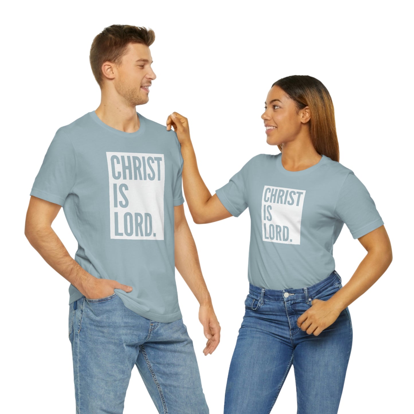 Gospel Affiliated Christ Is Lord Unisex Jersey Short Sleeve Tee