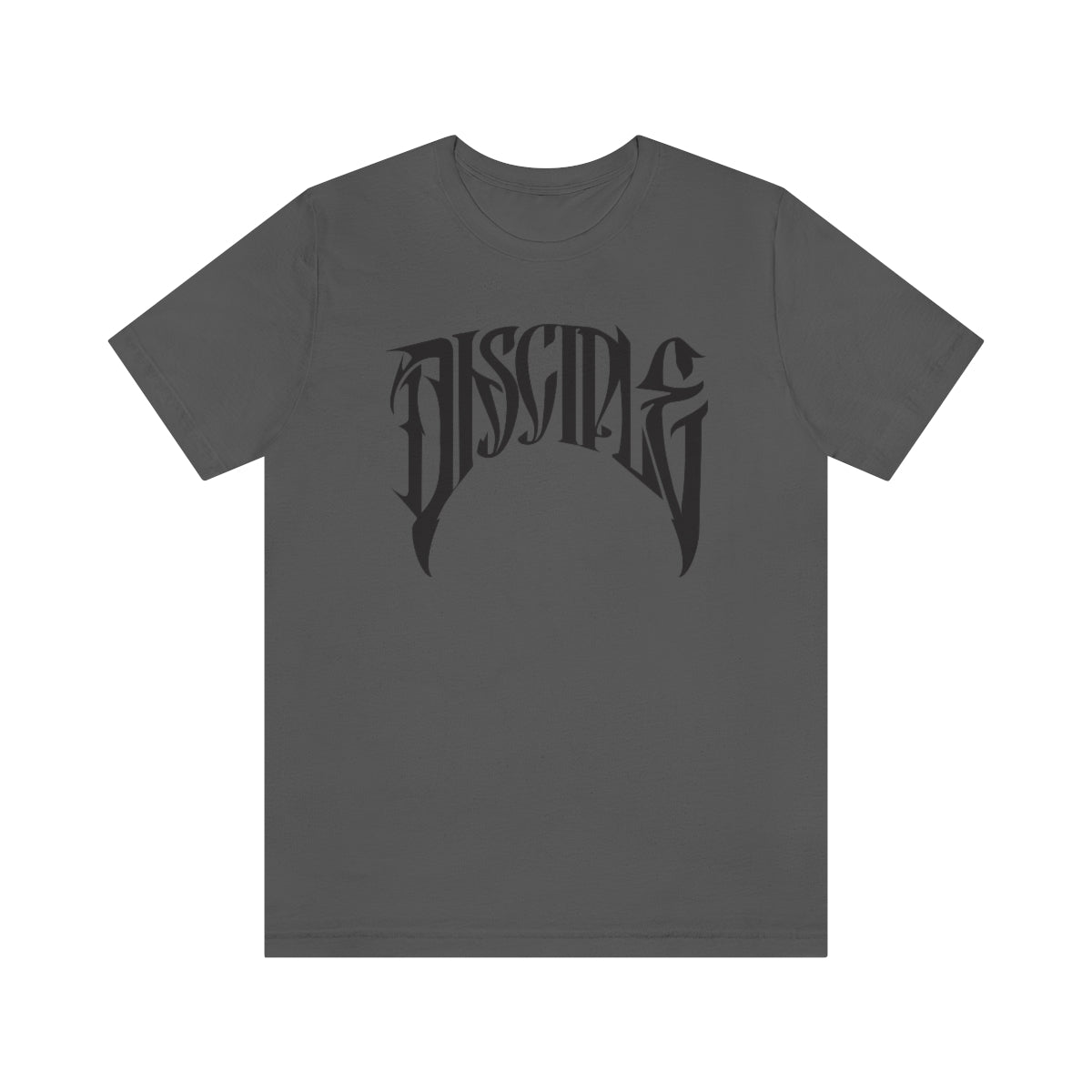 Gospel Affiliated Disciple Front Black Print Unisex Jersey Short Sleeve Tee