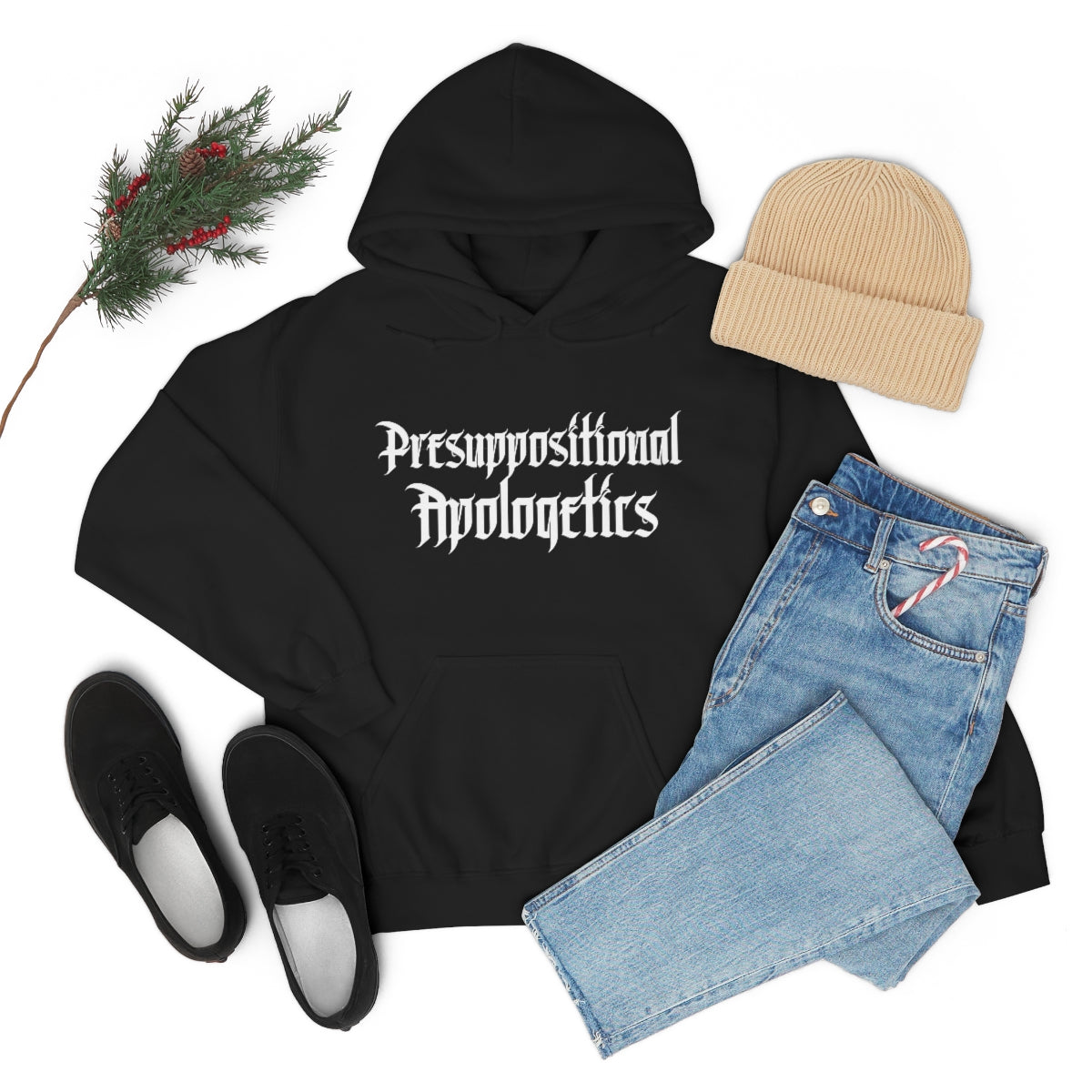 Gospel Affiliated Presuppositional Apologetics Unisex Heavy Blend™ Hooded Sweatshirt