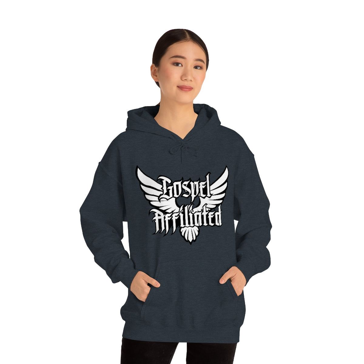 Gospel Affiliated GA Wings Unisex Heavy Blend™ Hooded Sweatshirt