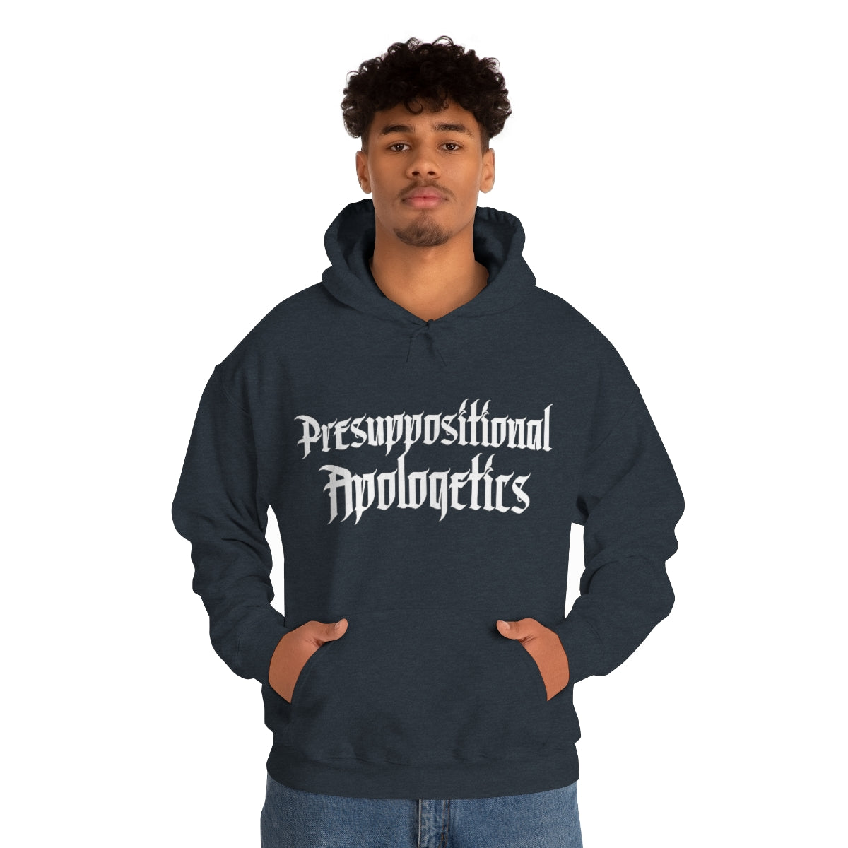 Gospel Affiliated Presuppositional Apologetics Unisex Heavy Blend™ Hooded Sweatshirt