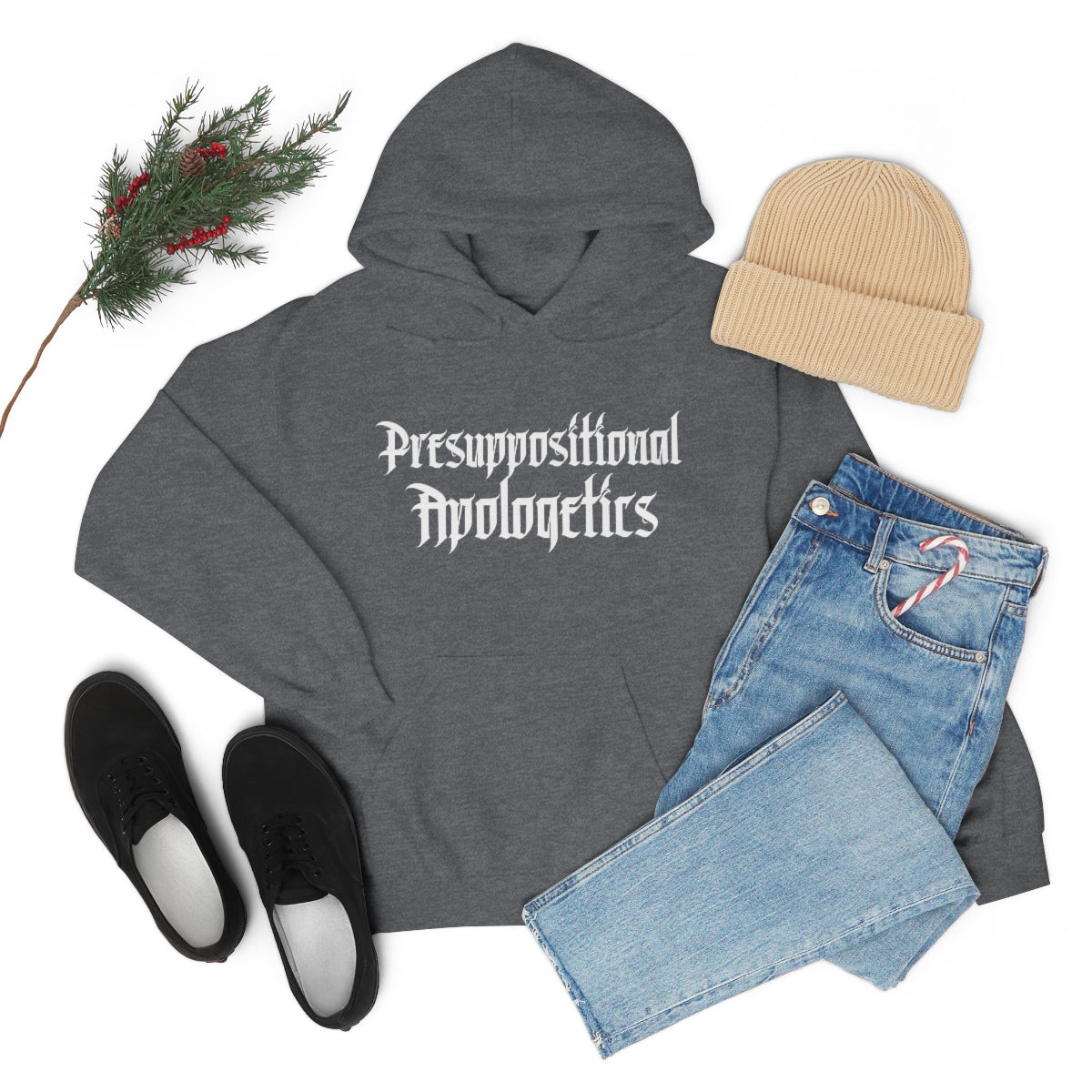 Gospel Affiliated Presuppositional Apologetics Unisex Heavy Blend™ Hooded Sweatshirt