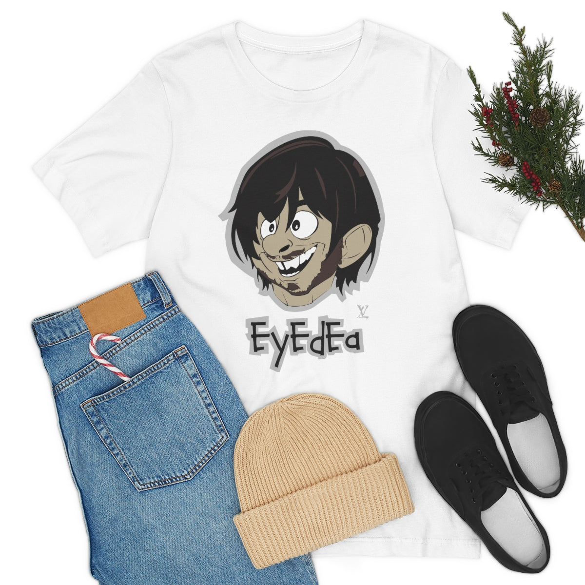 Eyedea Cartoon Unisex Jersey Short Sleeve Tee