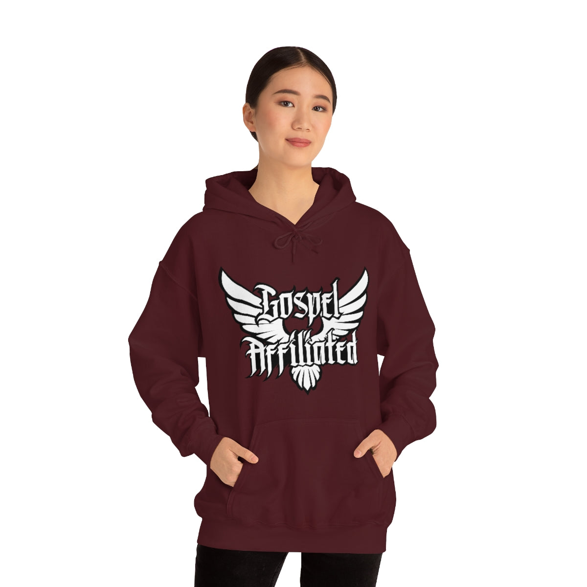 Gospel Affiliated GA Wings Unisex Heavy Blend™ Hooded Sweatshirt