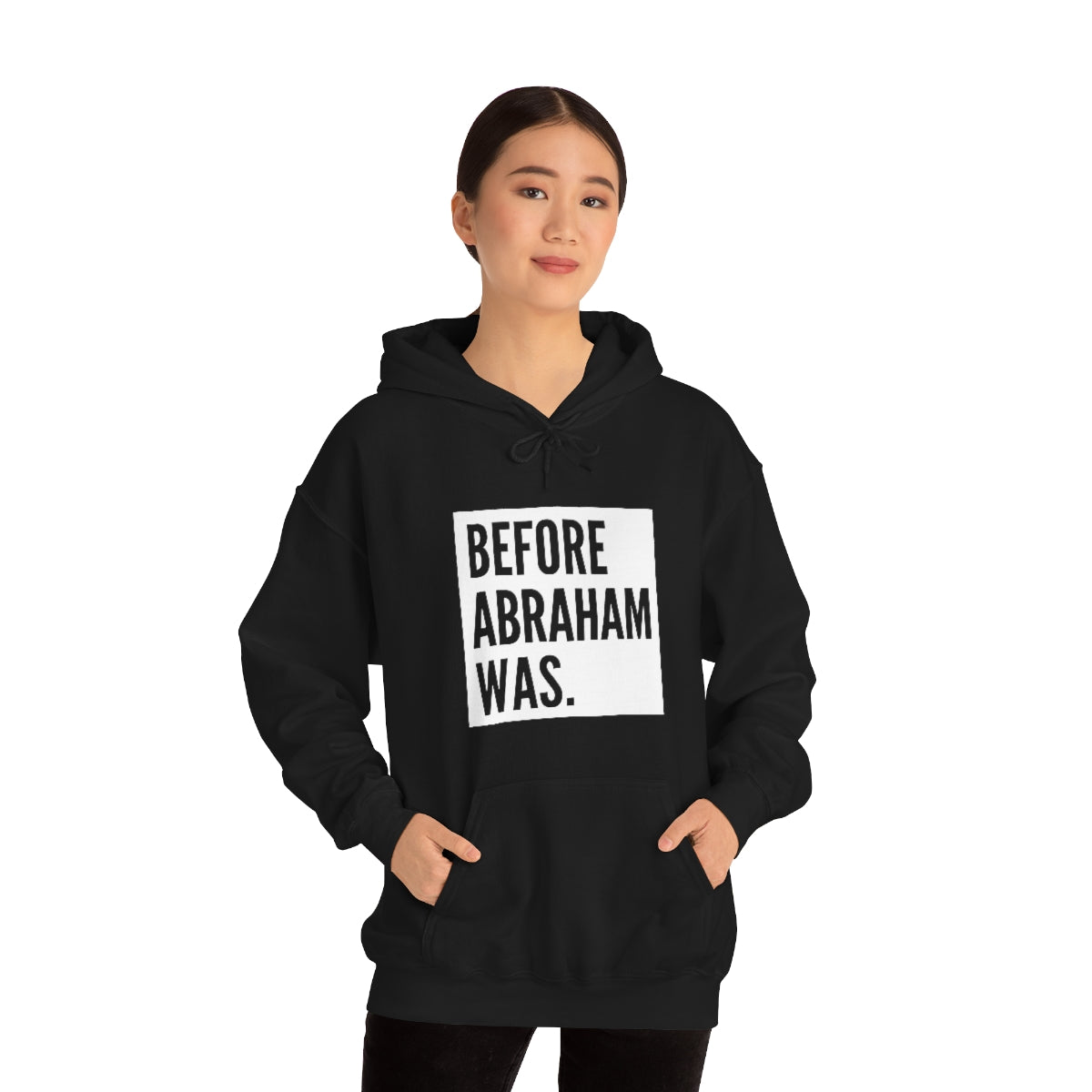 Gospel Affiliated Before Abraham Was Unisex Heavy Blend™ Hooded Sweatshirt