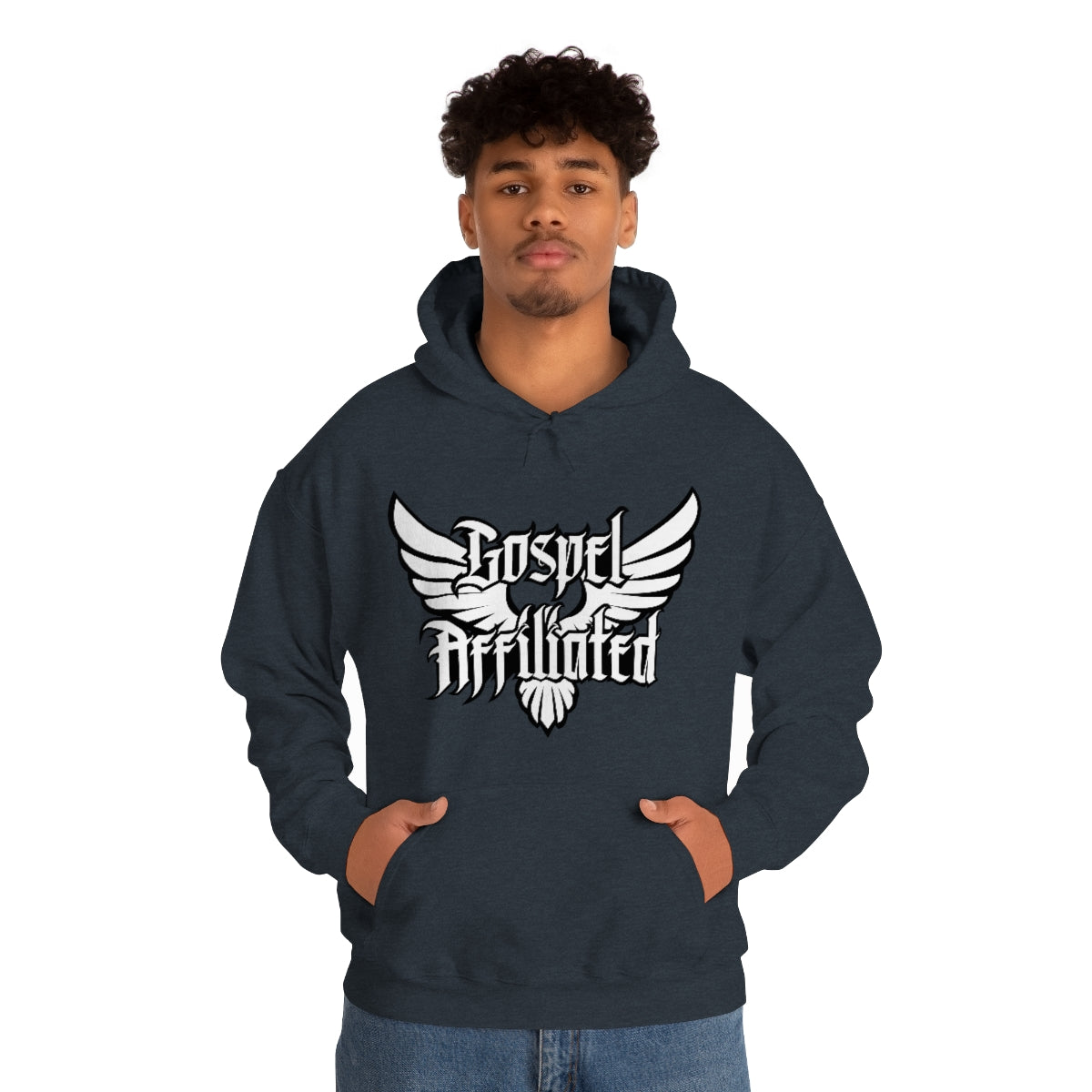 Gospel Affiliated GA Wings Unisex Heavy Blend™ Hooded Sweatshirt