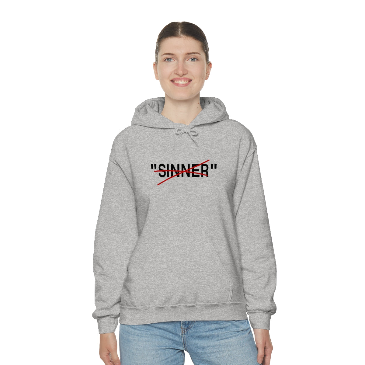 Gospel Affiliated Sinner Unisex Heavy Blend™ Hooded Sweatshirt