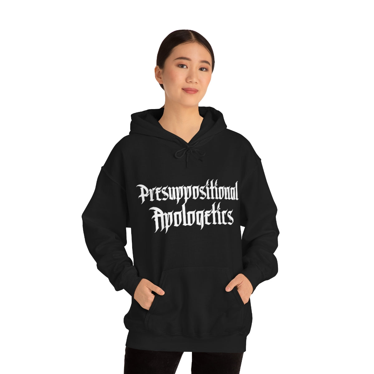 Gospel Affiliated Presuppositional Apologetics Unisex Heavy Blend™ Hooded Sweatshirt