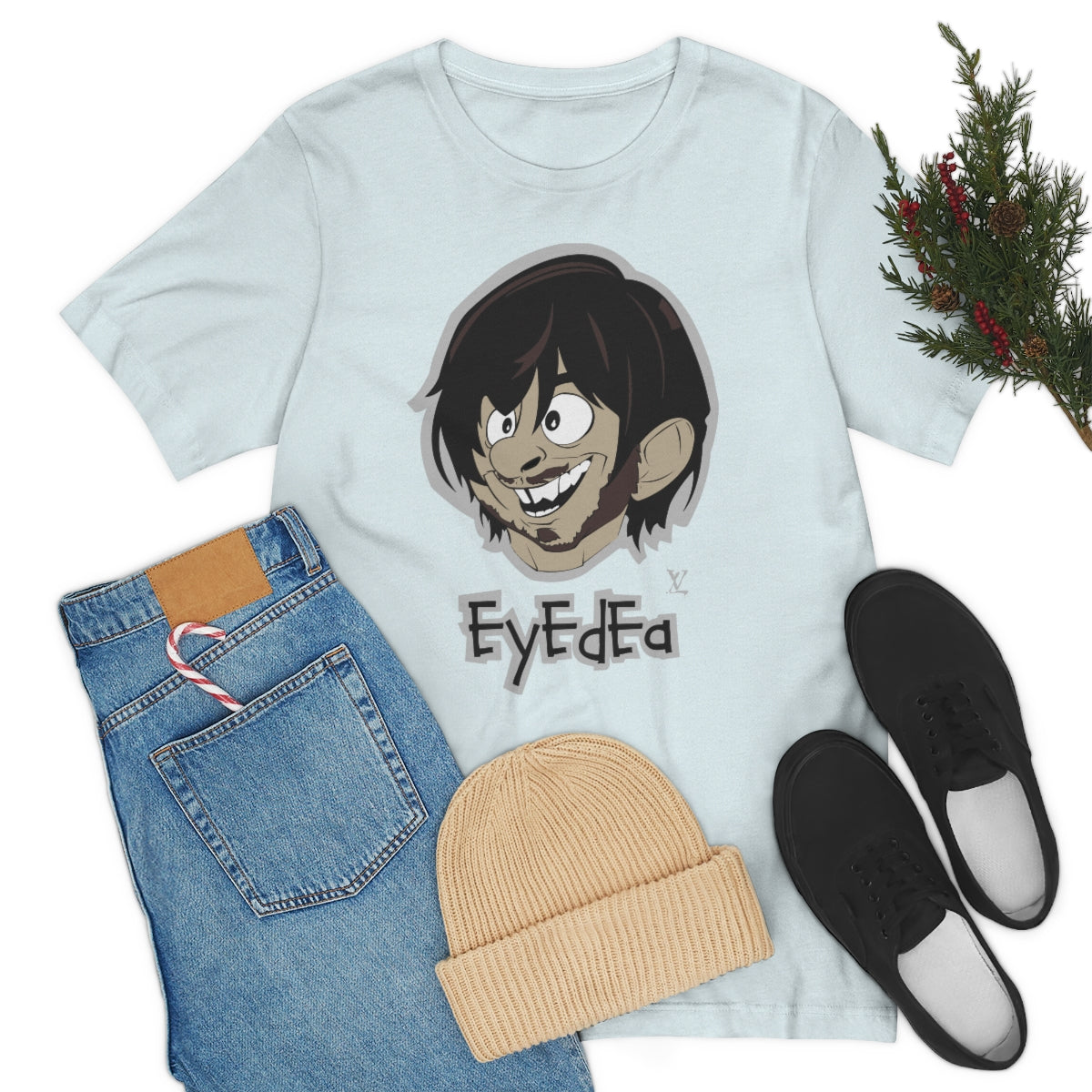 Eyedea Cartoon Unisex Jersey Short Sleeve Tee