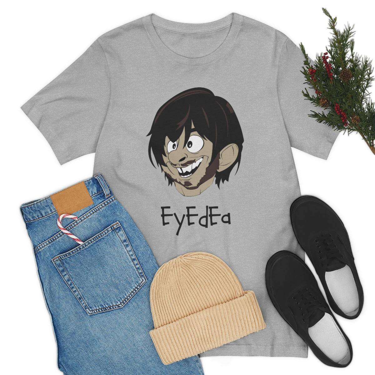 Eyedea Cartoon Unisex Jersey Short Sleeve Tee