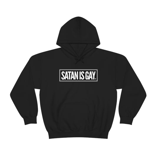 Satan Is Gay Unisex Heavy Blend™ Hooded Sweatshirt