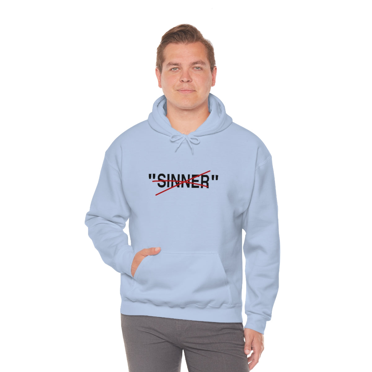 Gospel Affiliated Sinner Unisex Heavy Blend™ Hooded Sweatshirt