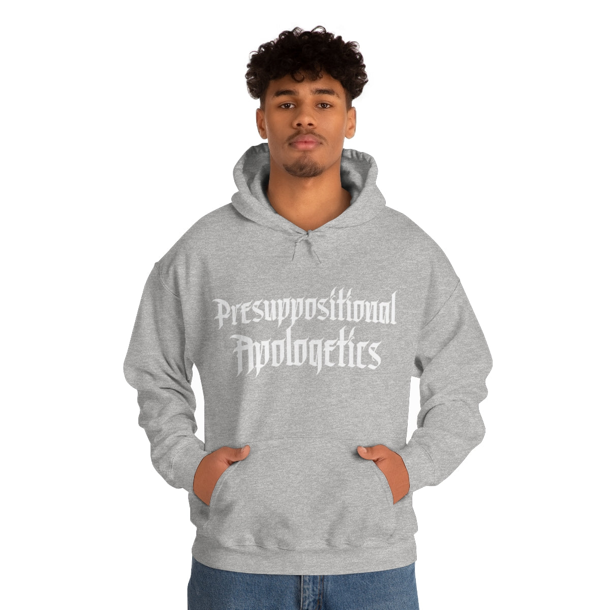 Gospel Affiliated Presuppositional Apologetics Unisex Heavy Blend™ Hooded Sweatshirt