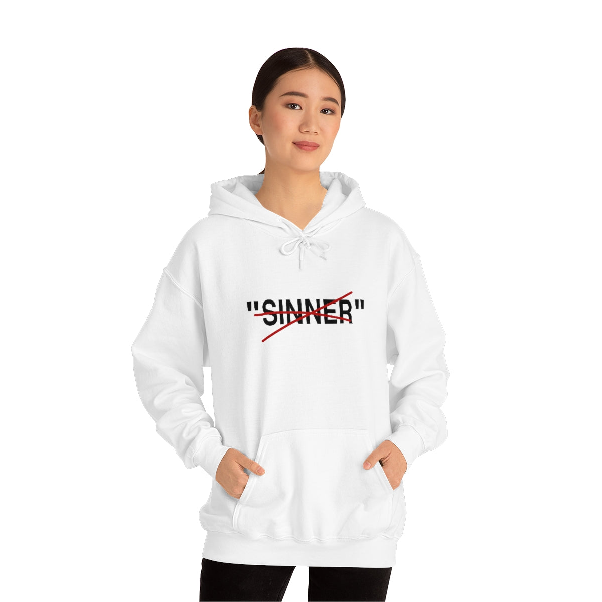 Gospel Affiliated Sinner Unisex Heavy Blend™ Hooded Sweatshirt