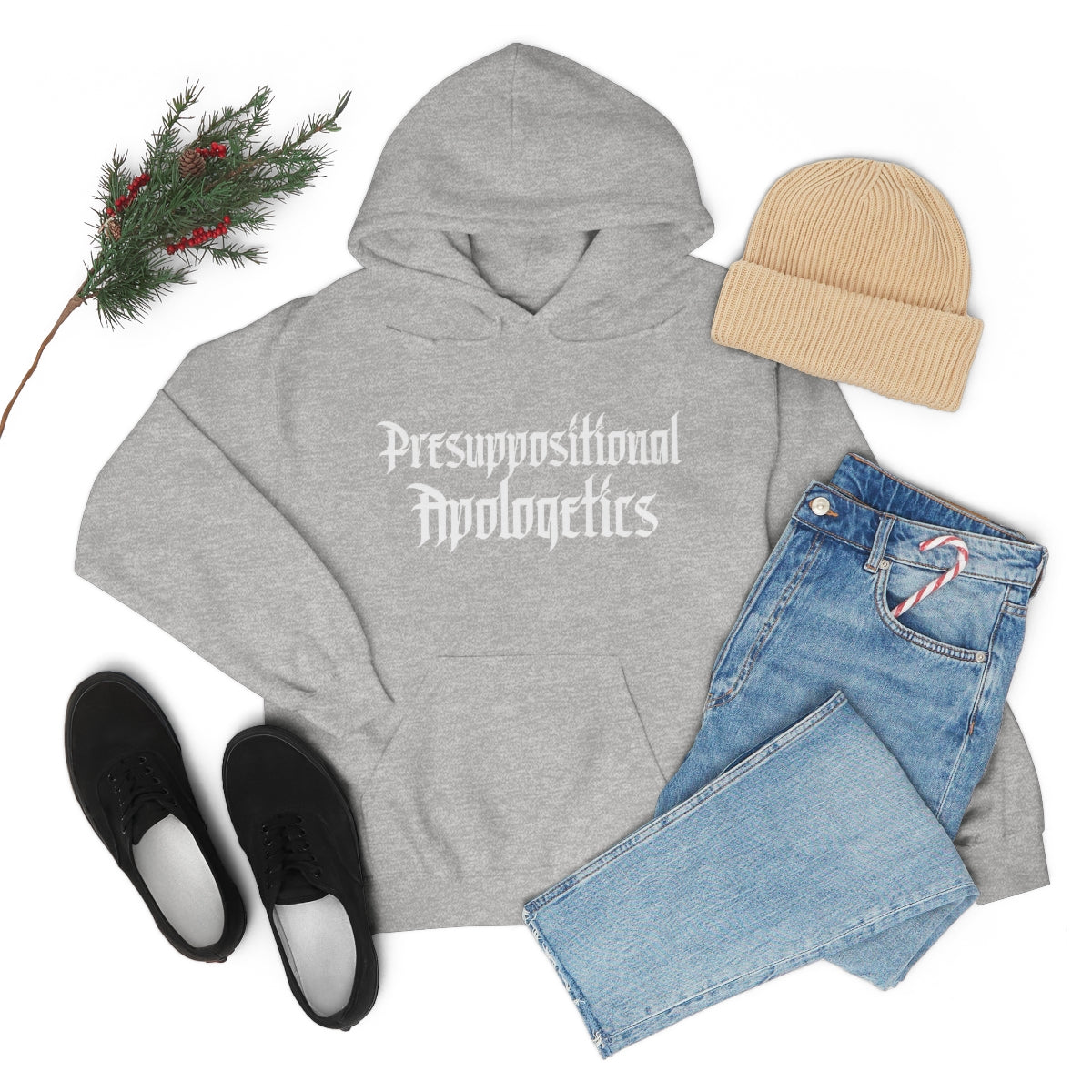 Gospel Affiliated Presuppositional Apologetics Unisex Heavy Blend™ Hooded Sweatshirt