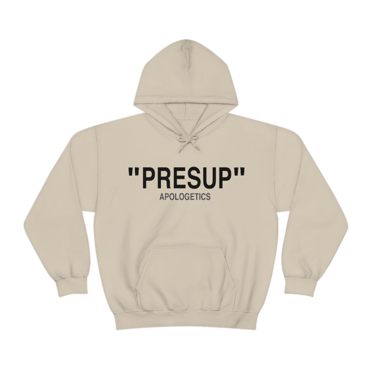 Gospel Affiliated Presup Black Print Unisex Heavy Blend™ Hooded Sweatshirt