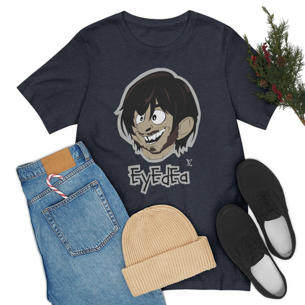 Eyedea Cartoon Unisex Jersey Short Sleeve Tee