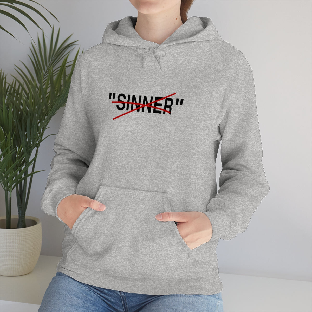 Gospel Affiliated Sinner Unisex Heavy Blend™ Hooded Sweatshirt