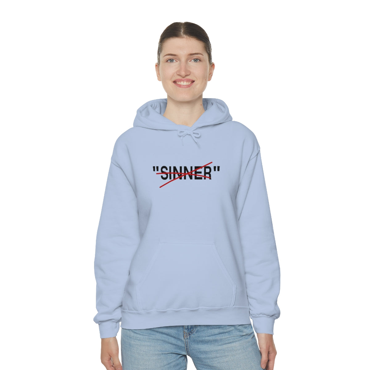 Gospel Affiliated Sinner Unisex Heavy Blend™ Hooded Sweatshirt