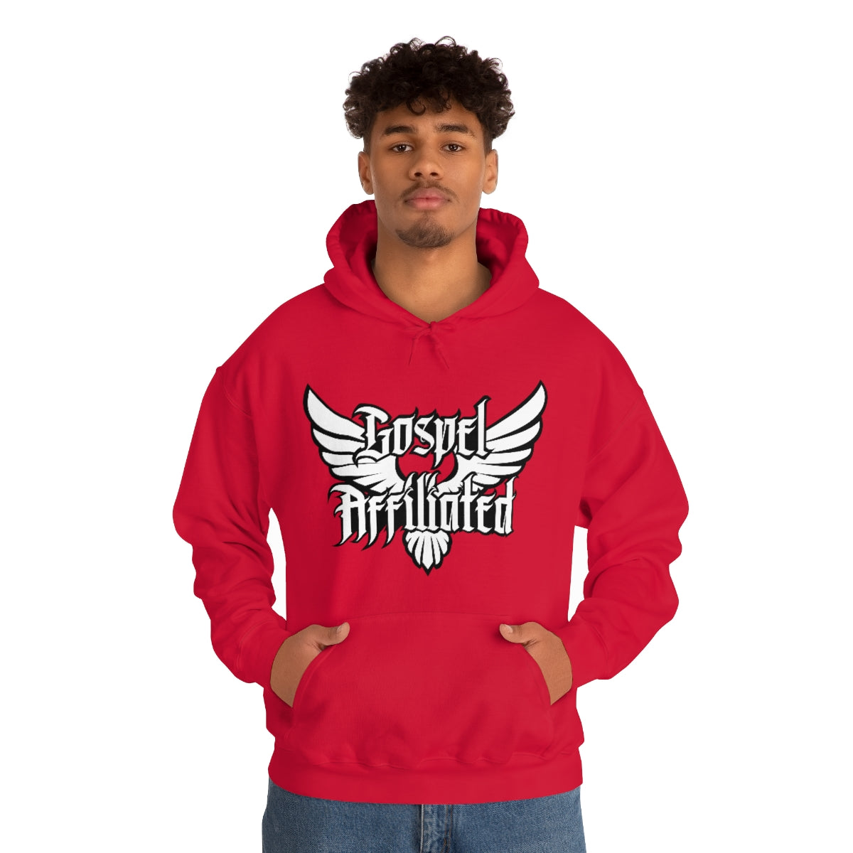 Gospel Affiliated GA Wings Unisex Heavy Blend™ Hooded Sweatshirt