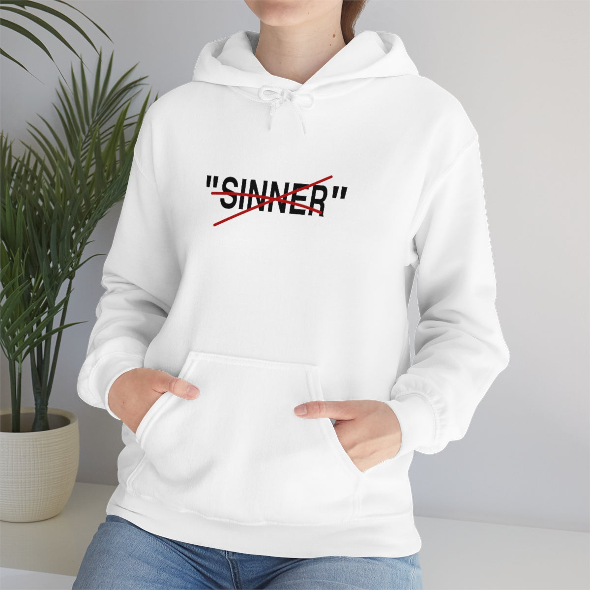 Gospel Affiliated Sinner Unisex Heavy Blend™ Hooded Sweatshirt