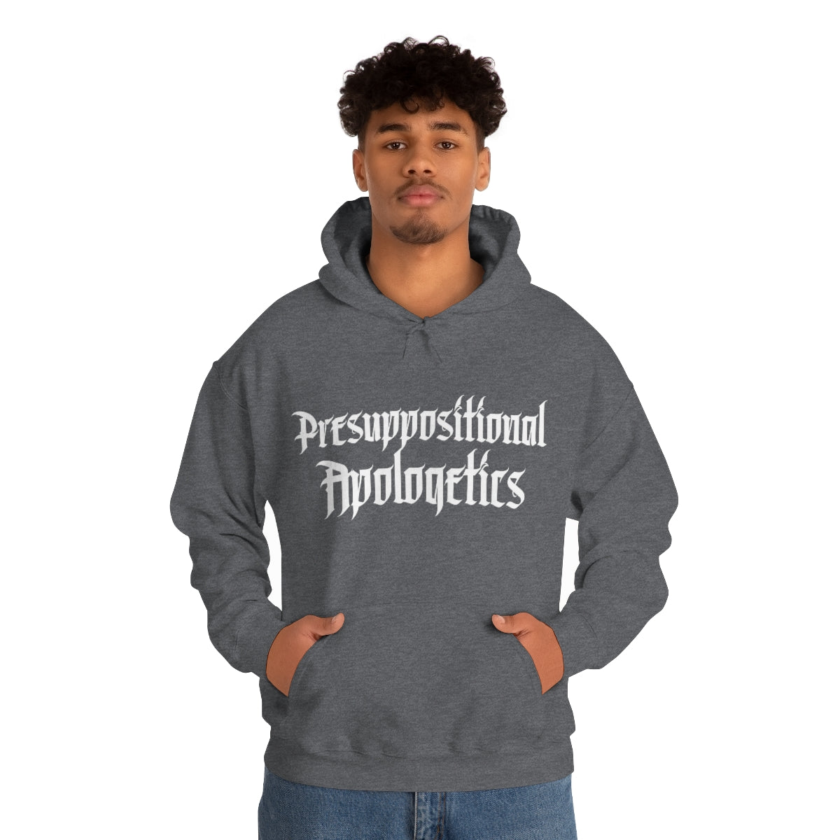 Gospel Affiliated Presuppositional Apologetics Unisex Heavy Blend™ Hooded Sweatshirt