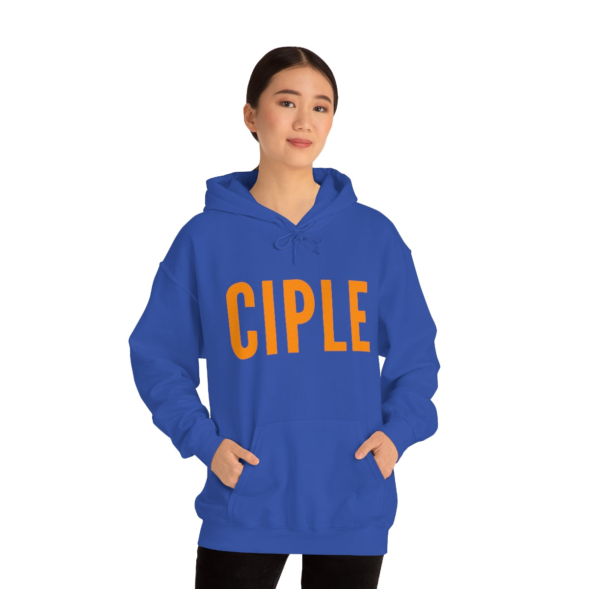 Gospel Affiliated Ciple Orange Print Unisex Heavy Blend™ Hooded Sweatshirt