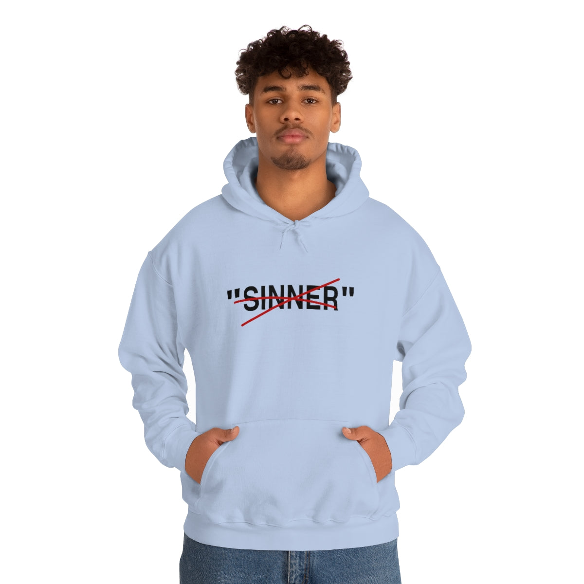 Gospel Affiliated Sinner Unisex Heavy Blend™ Hooded Sweatshirt