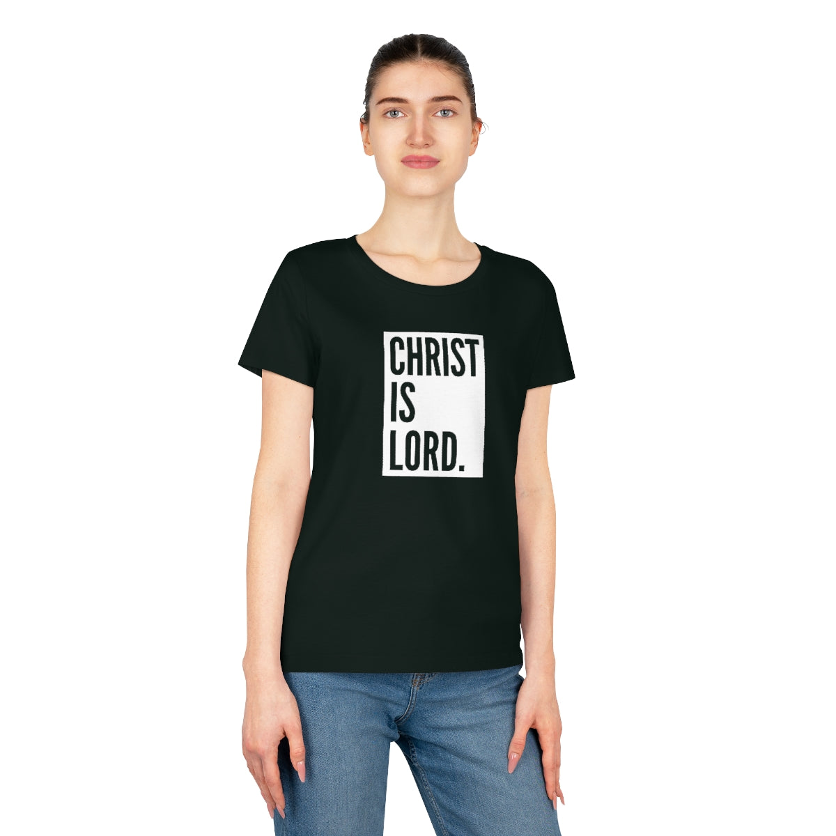 Gospel Affiliated Christ Is Lord Women's Expresser T-Shirt