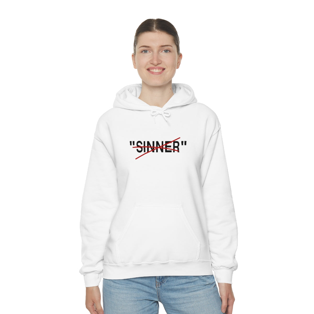 Gospel Affiliated Sinner Unisex Heavy Blend™ Hooded Sweatshirt