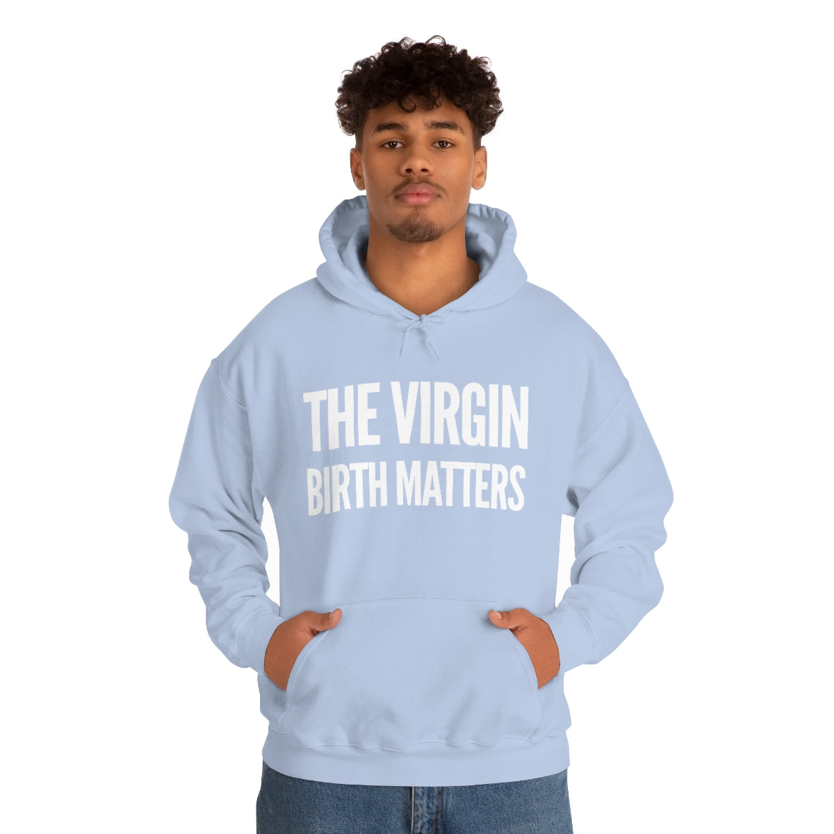 Gospel Affiliated The Virgin Birth Matters Unisex Heavy Blend™ Hooded Sweatshirt