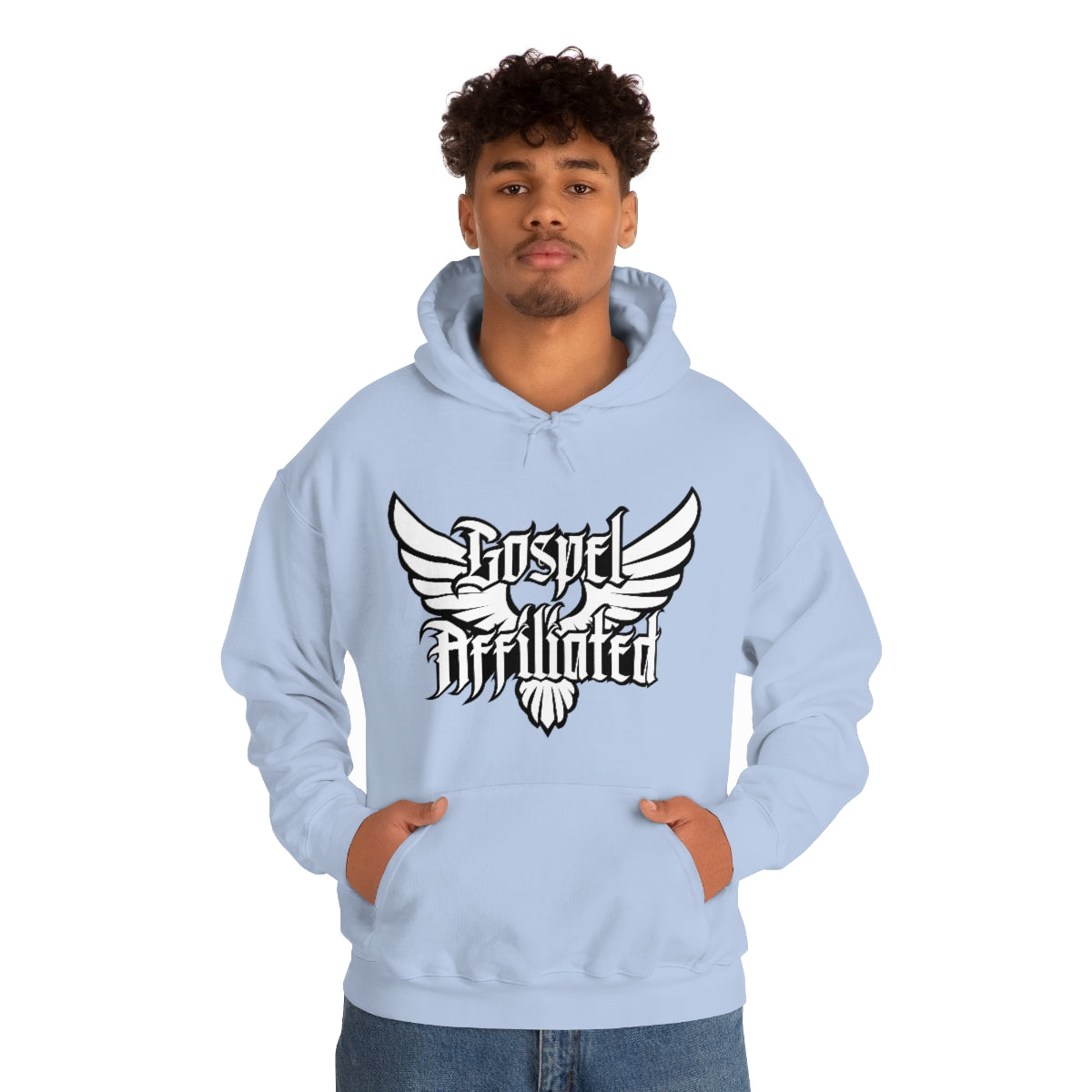 Gospel Affiliated GA Wings Unisex Heavy Blend™ Hooded Sweatshirt