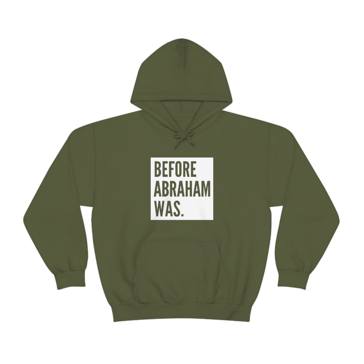 Gospel Affiliated Before Abraham Was Unisex Heavy Blend™ Hooded Sweatshirt