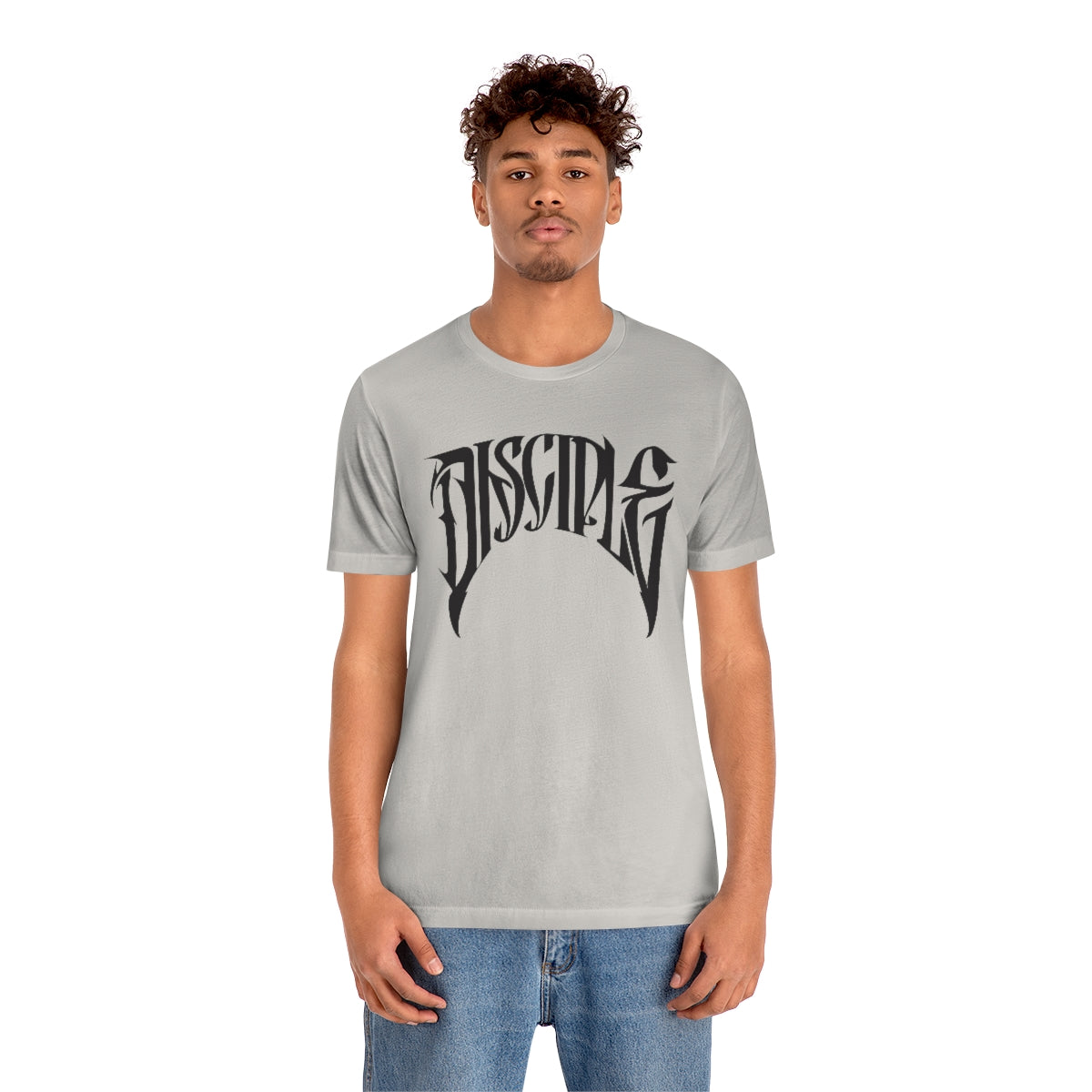 Gospel Affiliated Disciple Front Black Print Unisex Jersey Short Sleeve Tee