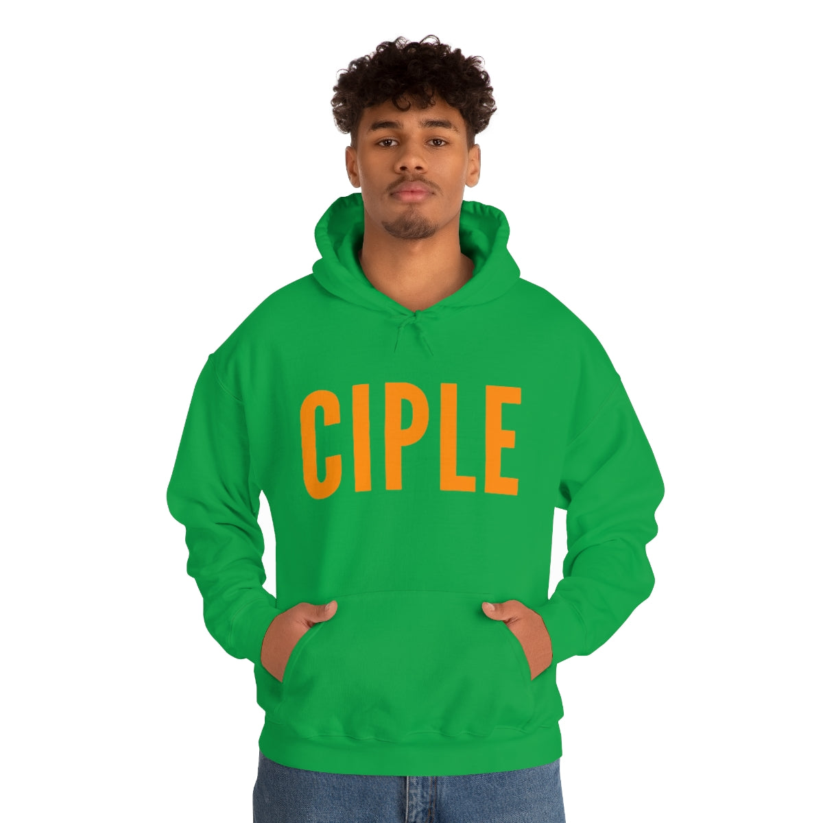 Gospel Affiliated Ciple Orange Print Unisex Heavy Blend™ Hooded Sweatshirt