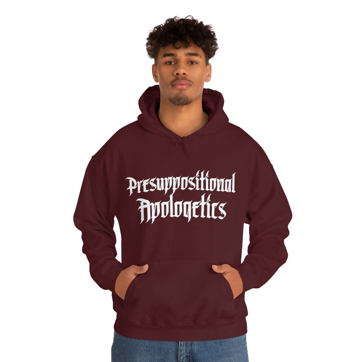 Gospel Affiliated Presuppositional Apologetics Unisex Heavy Blend™ Hooded Sweatshirt