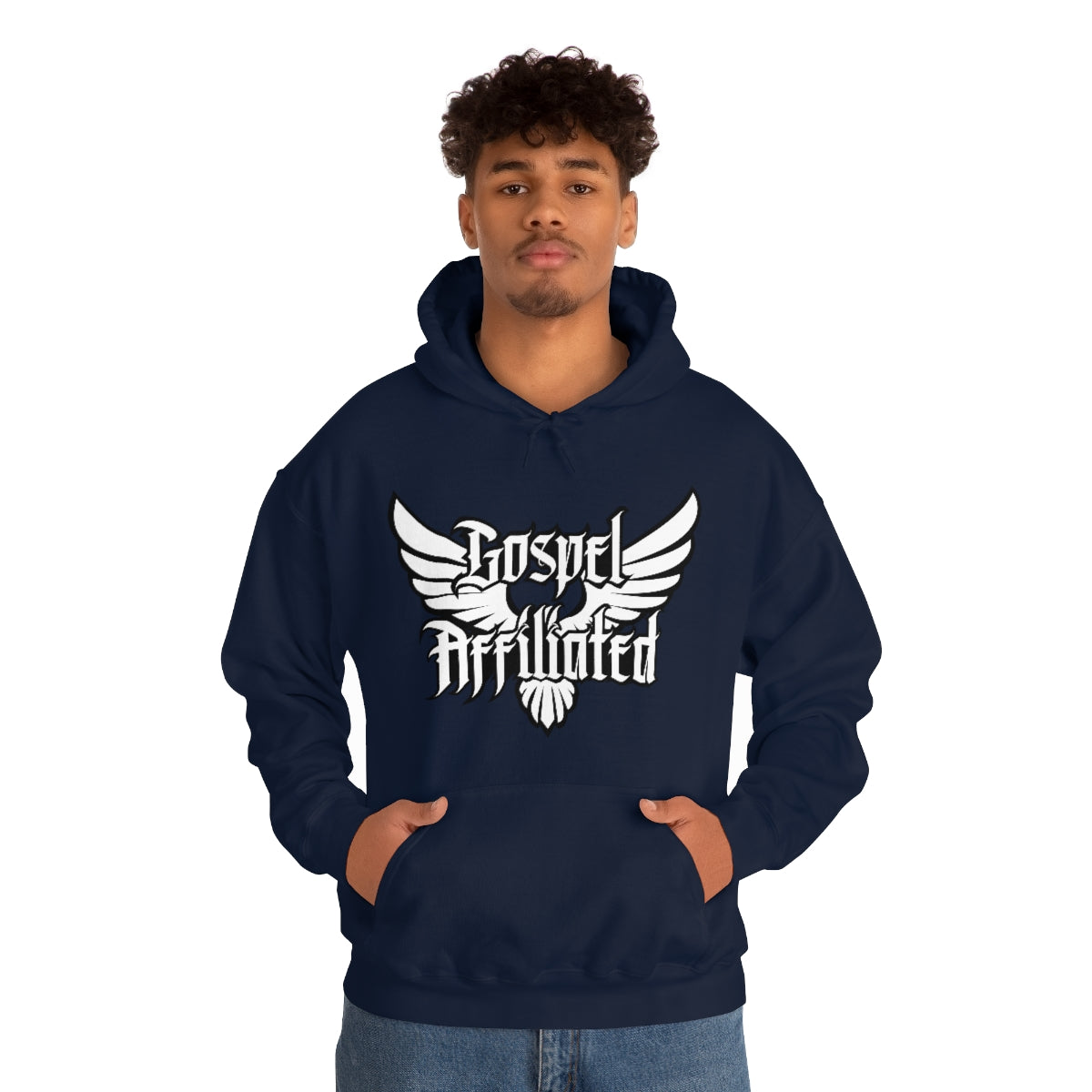 Gospel Affiliated GA Wings Unisex Heavy Blend™ Hooded Sweatshirt