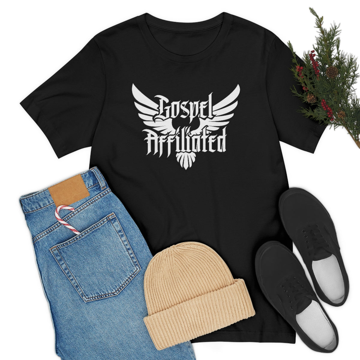 Gospel Affiliated GA Wings Unisex Jersey Short Sleeve Tee